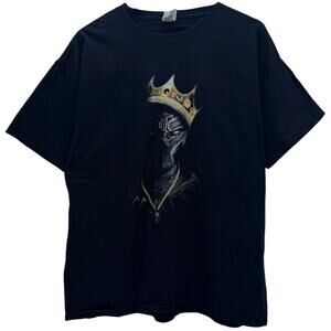 Black Panther Graphic T Shirt Mens XL Marvel Movie Wakanda King Tee Black